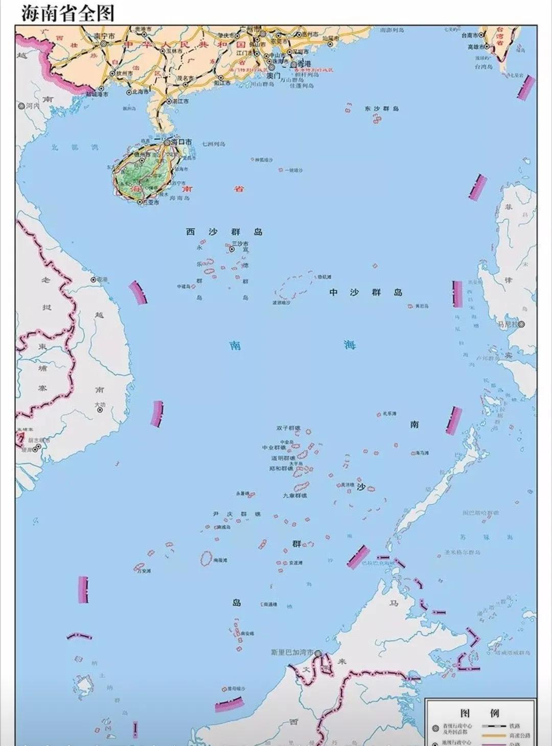 南海地圖高清版大圖，探索神秘的海洋疆域，南海高清地圖大圖，探索神秘海洋疆域之旅