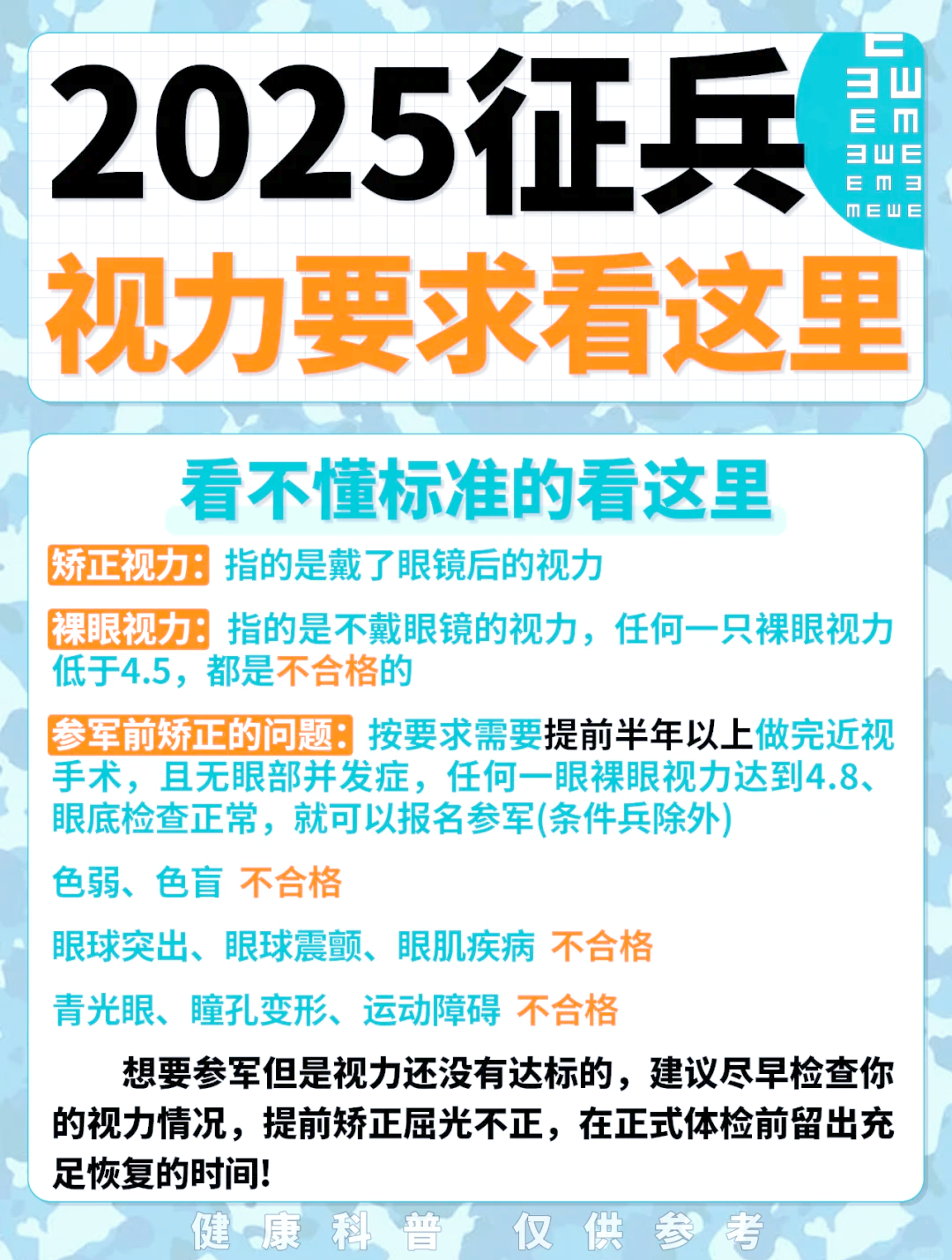 當兵的要求視力多少度——全面解析征兵視力標準，征兵視力標準全面解析，當兵視力要求多少度？